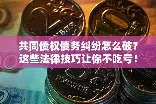 北京共同债权债务纠纷怎么破？这些法律技巧让你不吃亏！