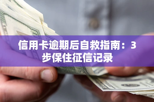 北京信用卡逾期后自救指南：3步保住征信记录
